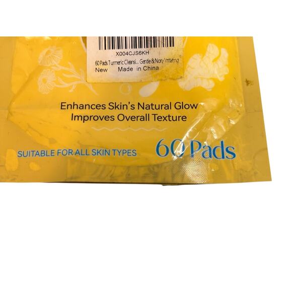 Ikzee Kojic Acid and Turmeric Facial Cleansing Pads 60 Count EXP 5/2027 - Picture 3 of 4